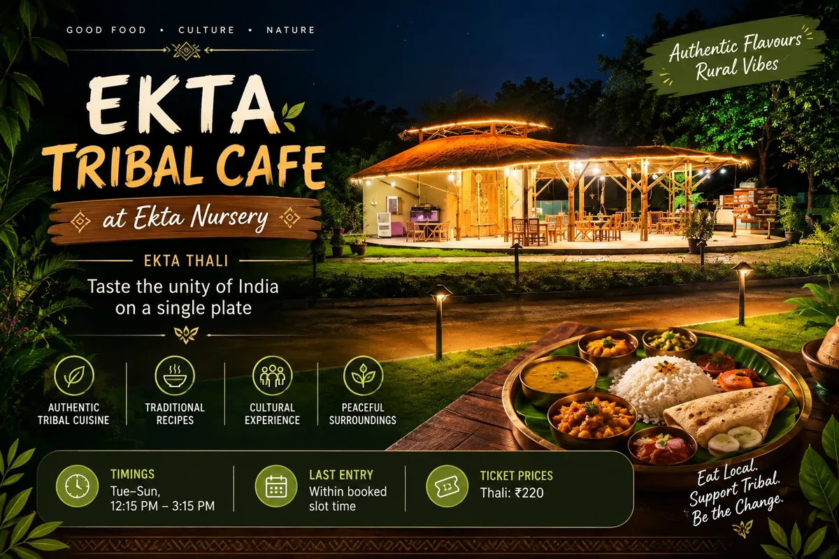 Ekta Thali at Statue of Unity — key info at a glance