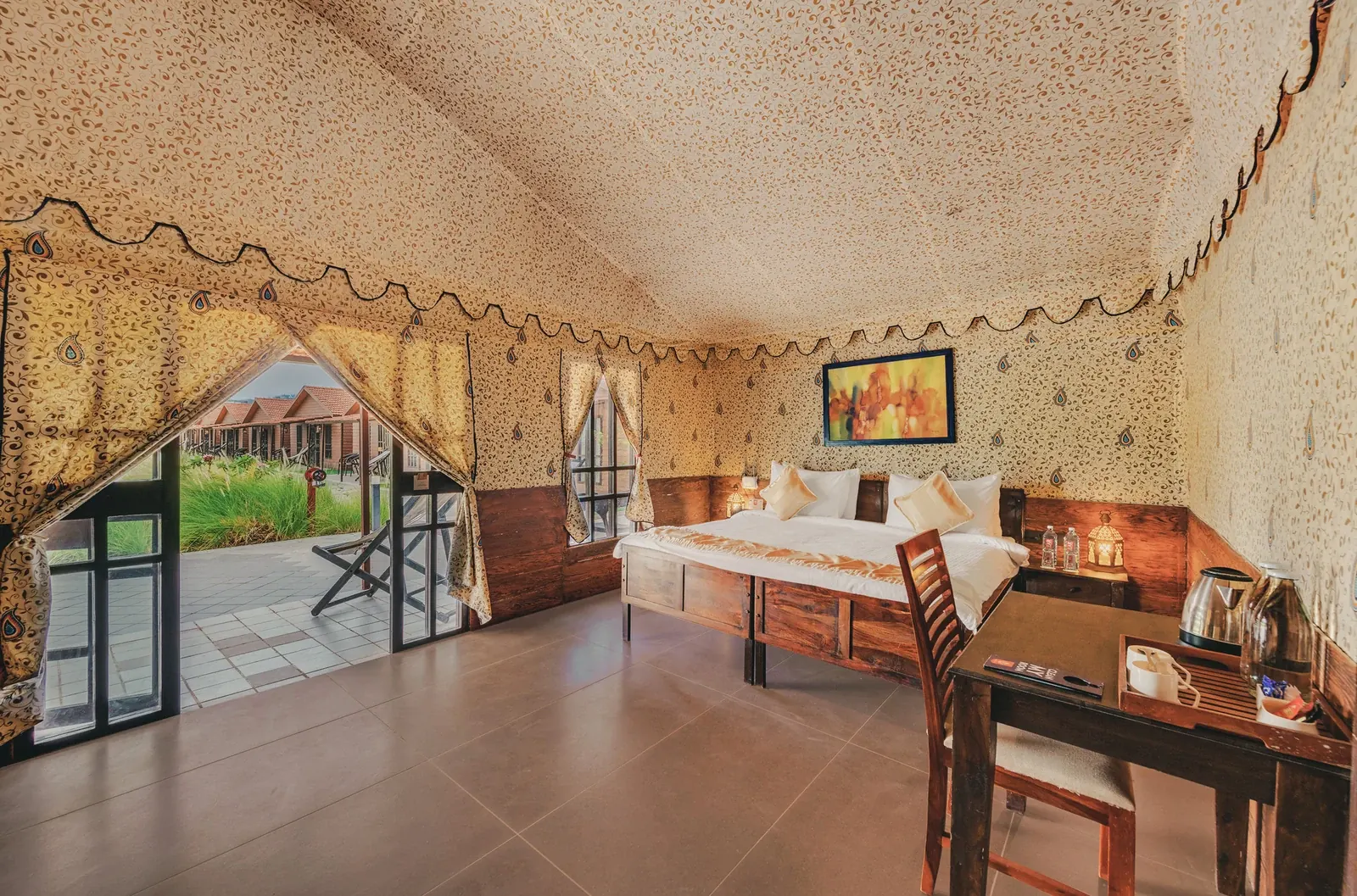 Premium Cottage at Statue of Unity Tent City 1