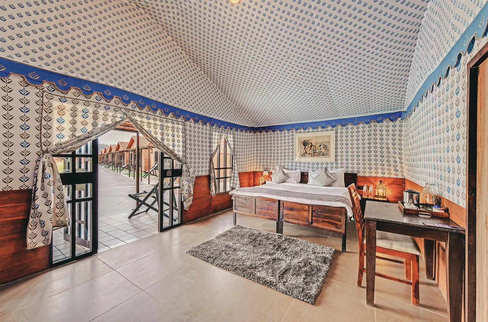 Royal Cottage at Statue of Unity Tent City 1